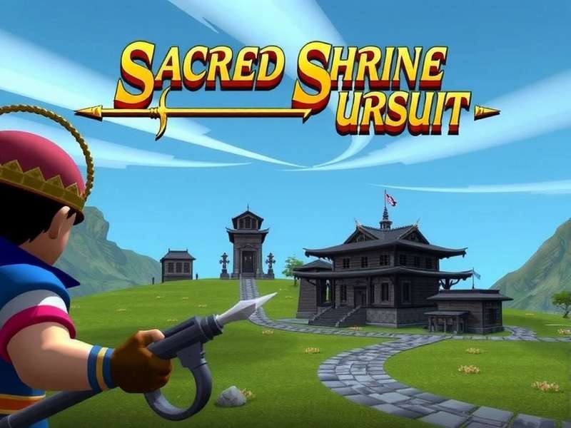 Exploring temples in Sacred Shrine Pursuit Sacred Shrine Pursuit Gameplay Screenshot